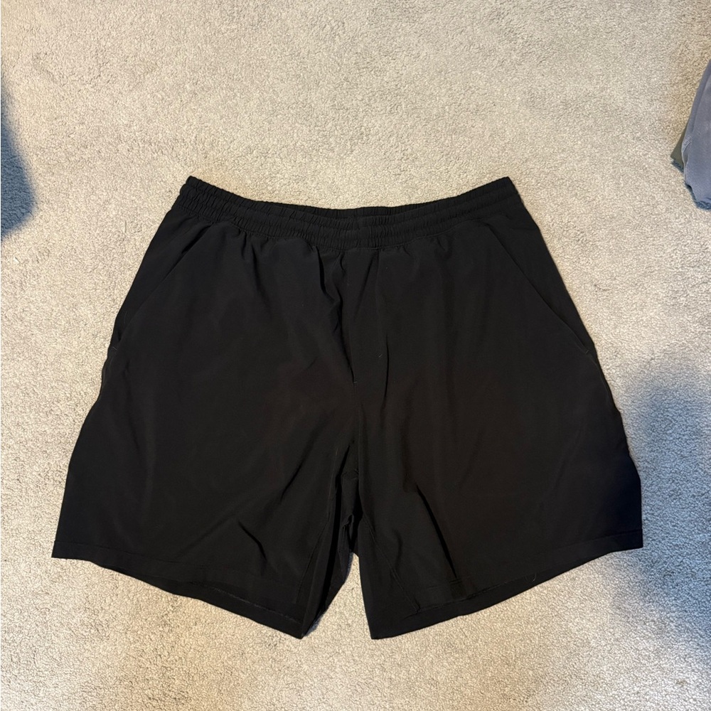 Lululemon pace breaker short 7” xl black linerless